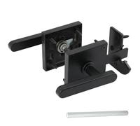 Gate Latch for Wooden Fence Heavy Duty, Outdoor Gate Lock with Fasteners Hardware, Right Hand Inswing Design, Perfect for Homeowners & DIY Enthusiasts