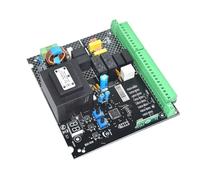 Gate Opener Circuit Board, Automatic Double Gate Control Board PCB LED for Dual Swing Opener with Nice Remote Controller for Factories, Schools(1 Board)