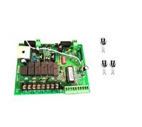 Gate Opener Control Unit Control Board For Sliding Gate Openers PCB Motor Controller Circuit Board Card For Solar 24VDC Swing Gate Motor Opener for Factories, Schools, Residences(3 remote control kit)