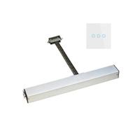 Gate Opener Hardware Linear Actuator Kit Automatic Window Actuator Opener With Tuya Swich y Remote 400N Single Chain Electric Greenhouse Home Automation(500mm wifi)