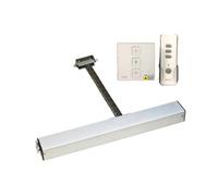 Gate Opener Hardware Linear Actuator Kit Automatic Window Actuator Opener With Tuya Swich y Remote 400N Single Chain Electric Greenhouse Home Automation(500mm travel)