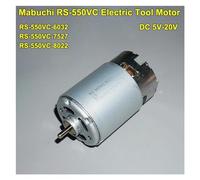 Gate Opener Hardware Linear Actuator Kit Mabuchi RS-550VC-8022 7527 6038 Mini Tools Engine DC 10.8V 14.4V 18V High Speed Power Electric Cordless Drill Screwdriver Motor(RS-550VC-7527)