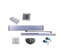 Gate Opener Kit, 100kg Weight Inward Automatic Swing Door Opener/Swing Door Operator Closer(keypad, Door Lock, Ir Sensor) for Driveway Home(Kit 3)