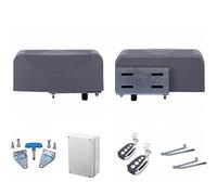 Gate Opener Kit, 400kg Loading Weight Per Leaf Articulated Automatic Swing Gate Operator Door Opener for Residential and Commercial Use for Driveway Home(Kit 1)
