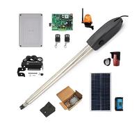 Gate Opener Kit, Automatic Gate Opener Kit Light Duty Single Gate Operator for Single Swing Up to 19 Feet OR 660 Pounds Gate Motor for Driveway Home(KIT T)