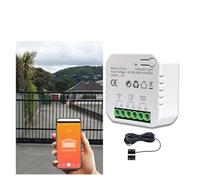 Gate Opener Kit, Smart Home Accessories Garage Door Opener ZIGBEE 46x46x18mm AC 110-240V Remote Control