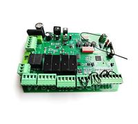 Gate Opener Kit, Swing Gate Opener Motor Controller Circuit Card Mother Board for 24VDC Motor Use Only for Driveway Home(1 Remote Control KIT)