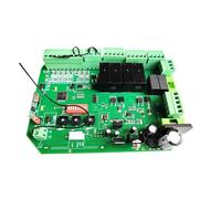 Gate Opener Kit, Universal 24VDC Board for Automatic Double Arms Swing Gate Opener Control Board Panel Smart Control Center System for Driveway Home(Kit2)