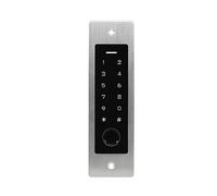 Gate Opener Kit, Waterproof Fingerprint Metal Access Control Keypad RFID125Khz Embedded Design Password Reader Gate Opener Access Controller for Driveway Home(Fingerprint Reader)