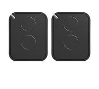 Gate Opener Remote, Garage Door Remote Control Compatible For 433.92Mhz Rolling Code NICE ON2 ON4 ON2E ON4E FLO2R-S FLO4R-S,Remote Transmitter(2pcs-2buttons)