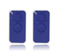 Gate Opener Remote, INTI 2 Remote Control 433.92mhz Rolling Code 1 ONE ON2E Garage Door Gate Opener Transmitter,Remote Transmitter(2pcs-Blue)