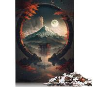 Gate Over The Water Adult Puzzles 520 Pieces Family Challenging Games Brain Puzzles for Kids Age 12 Years Up 520pcs (52x38cm)