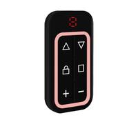 Gate Remote Control - 2.87 Inch ABS Transmitter | Multi Frequency 6 Button Door Opener | Entry Clicker For Home Outdoor Vehicle Access, Property Security System Daily Use