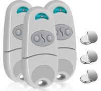 Gate Remote Control, 433.92MHz Universal Gate Remote Control,Compatible with Top 432EE, 432EV, 432NA, 432A, 432M, 432S, T432, 2 Channels (3)