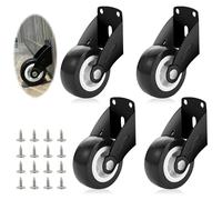 Gate Roller, Heavy Duty Gate Wheels for Anti-Drop Door Floor Support Wheel, Spring-Loaded Gate Wheel, Spring Loaded Castor Jockey Wheel for Lower Door with Anti-Sagging, Adjustable, Non-Slip