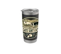 GATE SORT Calm Sheepdog Flock Handling Signals Stainless Steel Insulated Tumbler