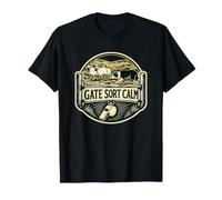 GATE SORT Calm Sheepdog Flock Handling Signals T-Shirt