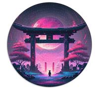 Gate to The Beyond Puzzle 1000 Pieces Jigsaw Round Paper Puzzles DIY Home Decor Brain Teaser Game for Teenagers 1000pcs (67.5x67.5cm)