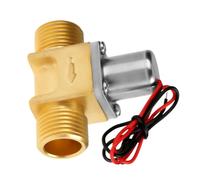 Gate Valve， DC 4.5V 1/2" Water Flow Pulse Electromagnetic Valve Brass Electric Solenoid