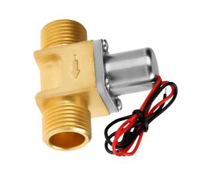 Gate Valve， DC 4.5V 1/2" Water Flow Pulse Electromagnetic Valve Brass Electric Solenoid
