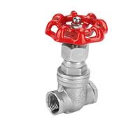 Gate Valve?DN15 Stainless Steel Gate Valve BSPP G1/2 Rotary Sluice Valve for Water Oil Gas
