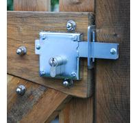 Gatemaster Heavy Duty Locking Bolt Screw Fixed Gate Lock