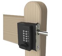 Gatemaster SelectPro Digital Code Gate Lock Surface Mounted Double-Sided Keypad Auto-Latching Mechanical No Power Needed Left Hand DGLWL