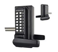 Gatemaster Superlock 2.0 Digital Gate Lock Double Sided Keypad with Delta Handles, Bolt-On Mechanical Code Lock for 10-30mm Frames Right Hand (BDGD1030R)