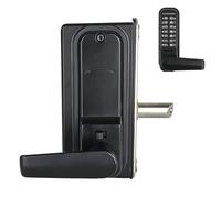 Gatemaster Superlock 2.0 RapidReset Mechanical Digital Gate Lock Surface Mounted Single-Sided for Timber/Composite Gates Left Hand BDGSWRRL (BDGSWRR) 10-Second Code Change Lever Handles