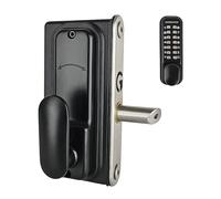 Gatemaster Superlock 2.0 Surface Mounted Mechanical Digital Gate Lock, Single-Sided Keypad with Rear Lever Handle, Auto-Latching & Hold-Back, Left Hand (BDGSWL)