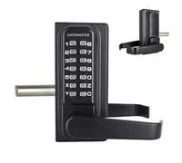 Gatemaster Superlock Digital Combination Single Sided Lever Handles Gate Lock Left Hand For 40mm To 60mm Frames (Bdgsl4060L)