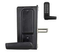 Gatemaster Superlock Digital Single-Sided Surface-Fixed Lever Handles With Rapidreset (Left Hand) Bdgswrrl