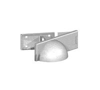 Gatemate 1441851 P16 Left Hand Padlock Protector, Galvanised