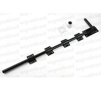 Gatemate 24" 600mm Premium Drop Bolt Galvanised AND Powder Coated Black