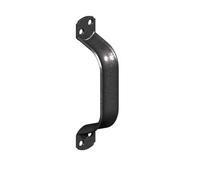 Gatemate Black Pressed Steel Handle (L) 175mm