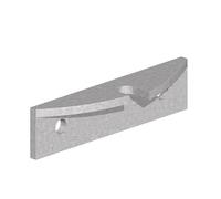 Gatemate Central Closing Gate Catch - Reversible - Galvanised