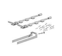 Gatemate Double Field Gate Fastener Set with 2 Garage Door Bolts