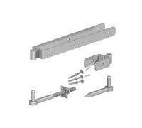 Gatemate Field Gate Double Strap Hinge Set - 300mm - Galvanised