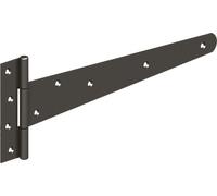 GateMate Medium Tee Hinge - 250mm - Black