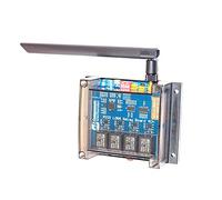GatePi 4 Channel - LoRa Based Relay Automation Board 4 Channel Relay with LoRa Module based on Raspberry Pi 2040 Smart Data Transmission LoRa Module, Transmission up to 5 KM (868MHz)