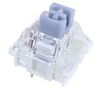 Gateron G Pro 3.0 Silver Mechanical Switches -32 Pack Pre-Lubed 3-Pin/5-Pin RGB Speed Linear Switches (45g) - for Gaming