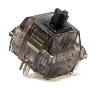 GATERON Ink V2 Silent Black Keyboard Switches, Linear 5 Pins RGB Smokey Housing for MX Mechanical Gaming Keyboard (35PCS, Silent Black)