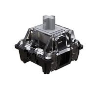 Gateron KS-15 Optical Switches for MX Mechanical Gaming Keyboard | 45g Force | Linear | Clear Top RGB Switches for Backlit Keyboard | (120 PCS, Silver)