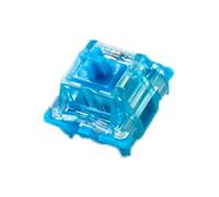 GATERON Phantom Blue Clicky Keyboard Switches, RGB LED 60gf Key Switches for MX Mechanical Keyboard(Blue, 110PCS)
