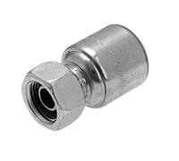 Gates 6G6FBSPORX 3/8InchInch Bore to 3/8Inch MegaCrimp 60° Cone Coupling BSP Female Straight