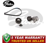 Gates Alternator Drive Belt Kit Fits BMW 3 Series 5 6 2.0 2.5 2.8 3.0