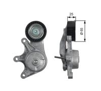 GATES T39191 Tensioner pulley