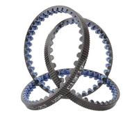 Gates Carbon Drive Belt CDX Center Track Bike Fiber Bicycle engine drive belt(143T CDX Black)