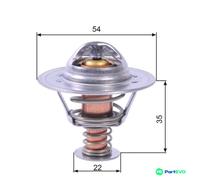 GATES COOLANT THERMOSTAT TH22689G1 FOR OPEL VAUXHALL