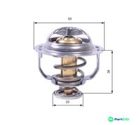 GATES COOLANT THERMOSTAT TH42895G1 FOR AUDI SEAT SKODA VW